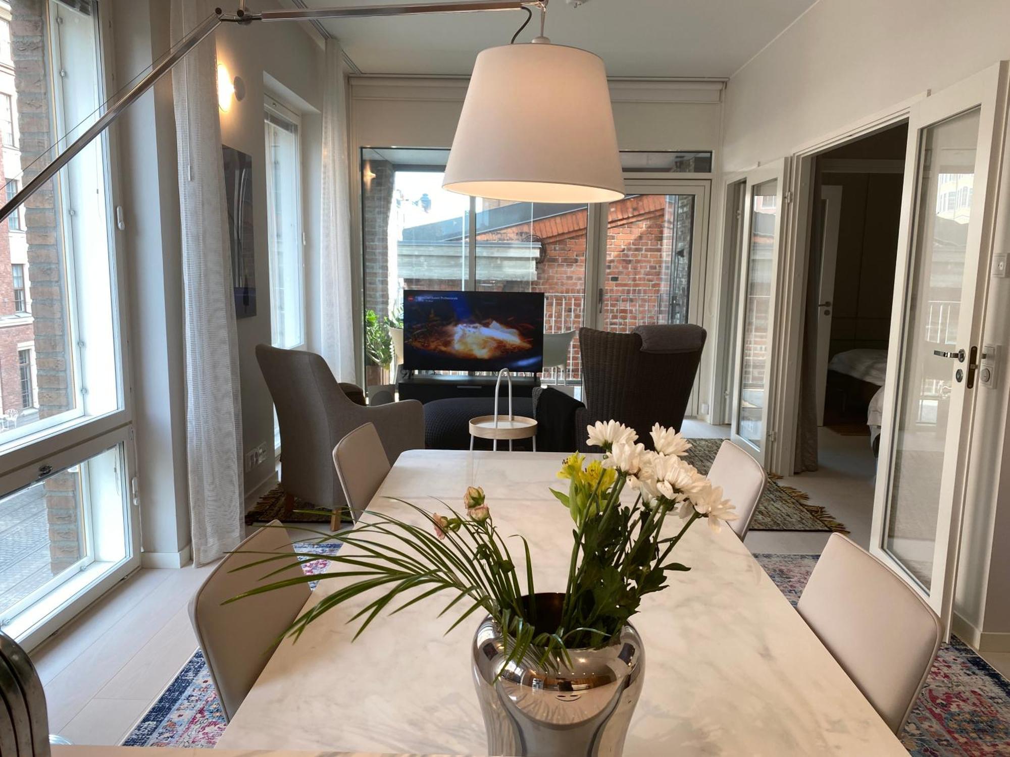 Luxury City Seafront Apartment With Balcony Helsingfors Eksteriør bilde